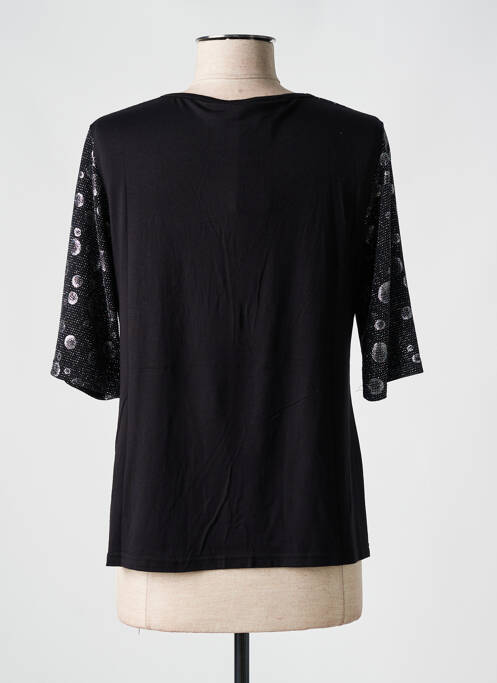 Top negru HALOGENE femeie