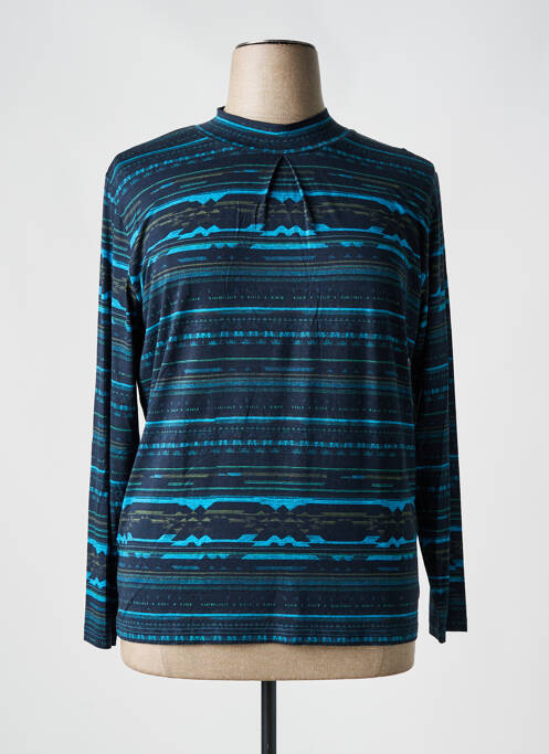 Tricou albastru CLAUDE DE SAIVRE femeie