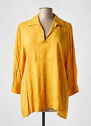 Tunică mâneci lungi galben KAKIE femeie