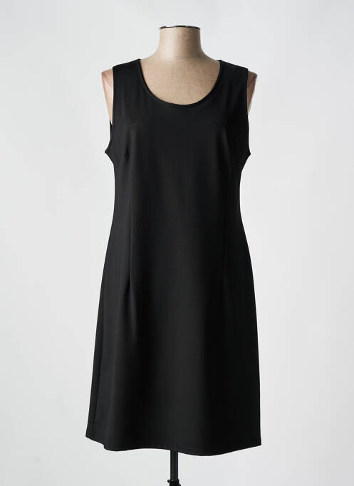 Rochie midi negru HALOGENE femeie