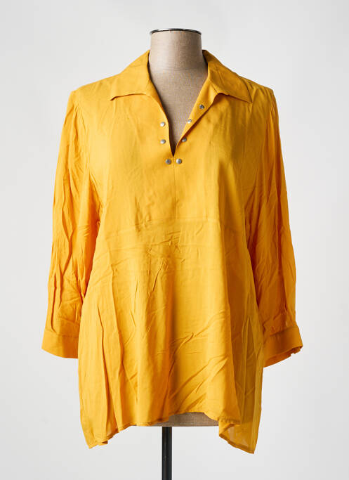 Tunică mâneci lungi galben KAKIE femeie