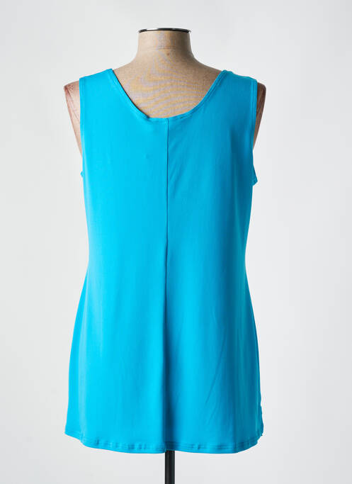 Tunică fără mâneci albastru TELMAIL femeie