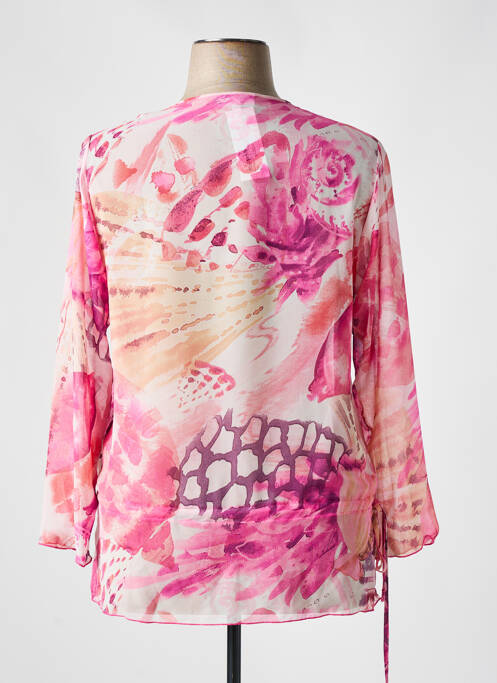 Tunică mâneci lungi roz CLAUDE DE SAIVRE femeie