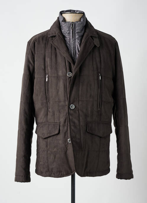 Geacă matlasată maro JUPITER bărbat