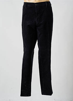 Pantalon chino elasticitate mărime normală negru PIONIER bărbat