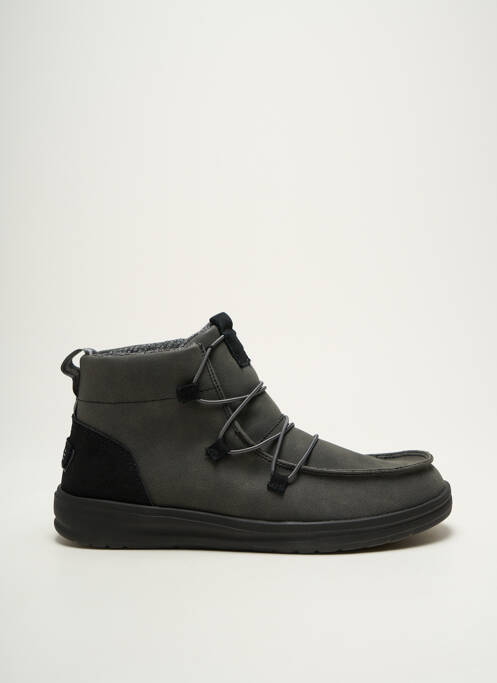 Botine/Ghete gri HEY DUDE femeie