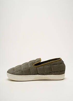 Papuci/pantofi de casă vârf rotund vârf rotund verde SOUTS unisex