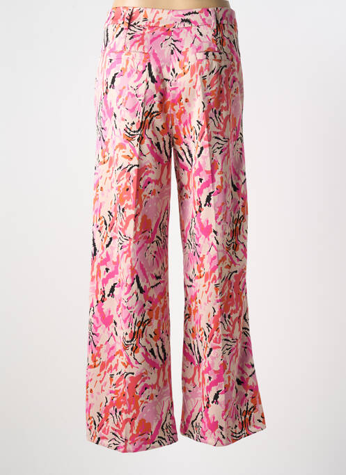 Pantalon larg roz DANIELA femeie