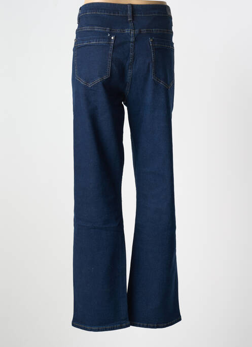 Blugi cu croială dreaptă albastru VOGGO femeie