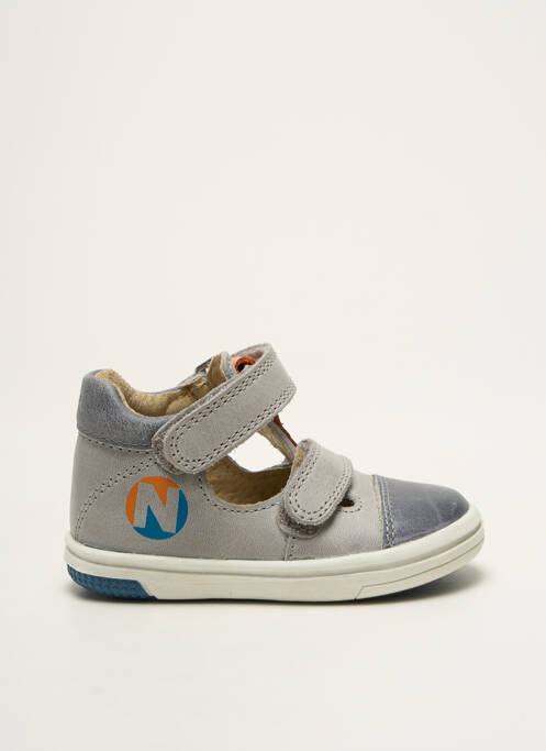 Sandale/Pantofi decupați gri NOËL băiat