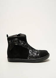 Botine/ghete arcadă plantară vârf rotund negru MINIBEL fille