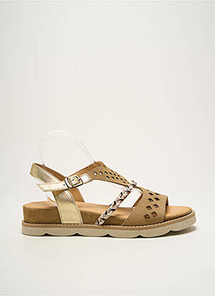 Sandale/Pantofi decupați auriu MKD femeie