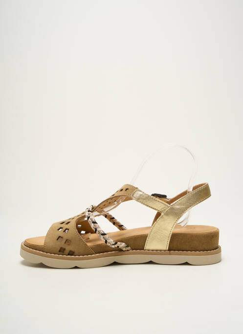 Sandale/Pantofi decupați auriu MKD femeie