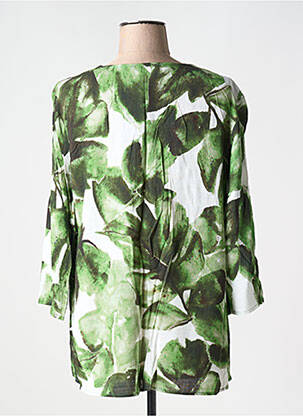 Tunică mâneci lungi țesătură crep verde SEE YOU femeie