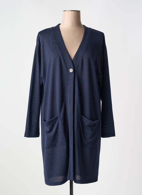 Vestă cu mâneci lungi albastru CISO femeie