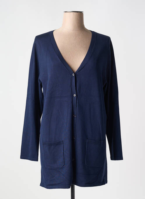 Vestă cu mâneci lungi albastru CISO femeie