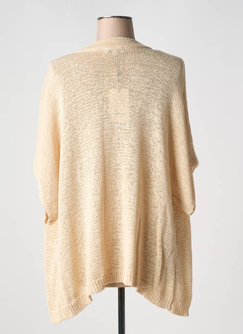 Vestă cu mâneci scurte bej CISO femeie