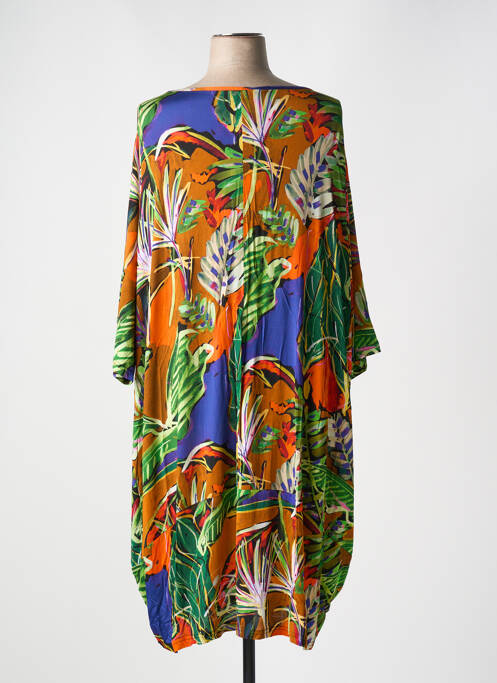 Rochie midi verde SOPHIA CURVY femeie