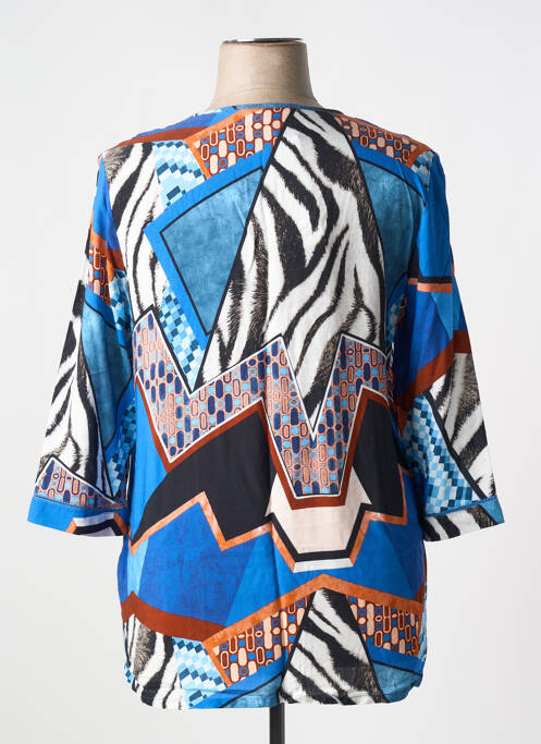 Tunică mâneci lungi albastru CHALOU femeie