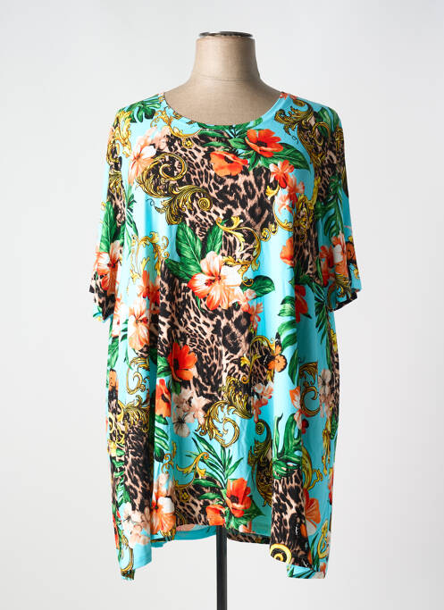 Tricou albastru M femeie