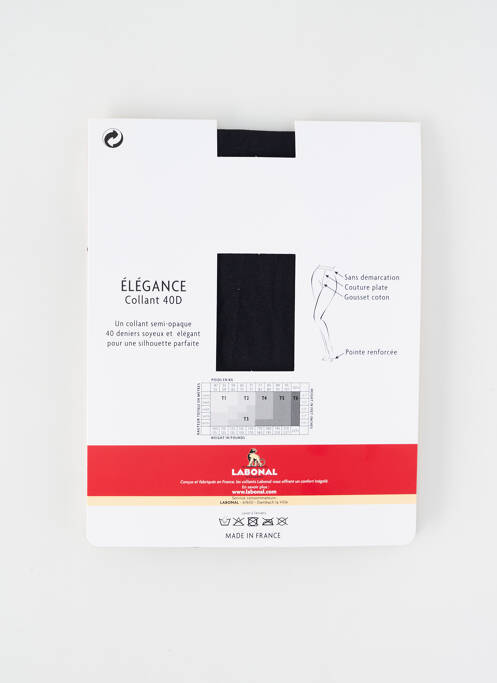 Colanți negru LABONAL femeie