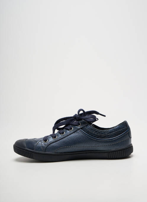 Adidași material neted vârf rotund albastru PATAUGAS fille