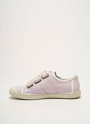 Adidași țesătură satinată vârf rotund violet PATAUGAS fată
