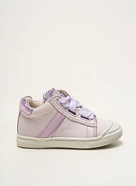 Adidași material neted vârf rotund violet STONES AND BONES fille