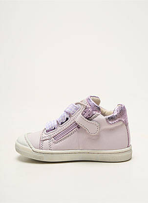 Adidași țesătură lăcuită vârf rotund violet STONES AND BONES fată