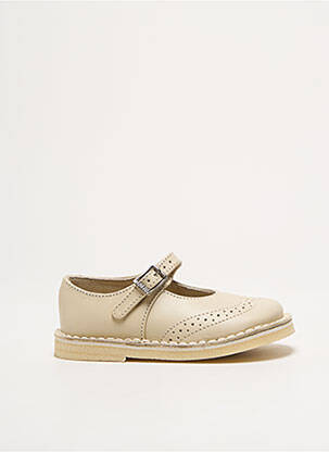 Balerine material neted chiquet bej START RITE SHOES fată