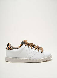Adidași material neted vârf rotund alb VICTORIA fille