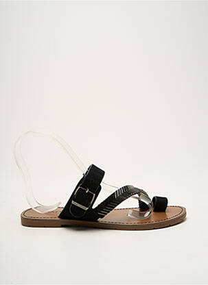 Șlapi negru CHATTAWAK femeie