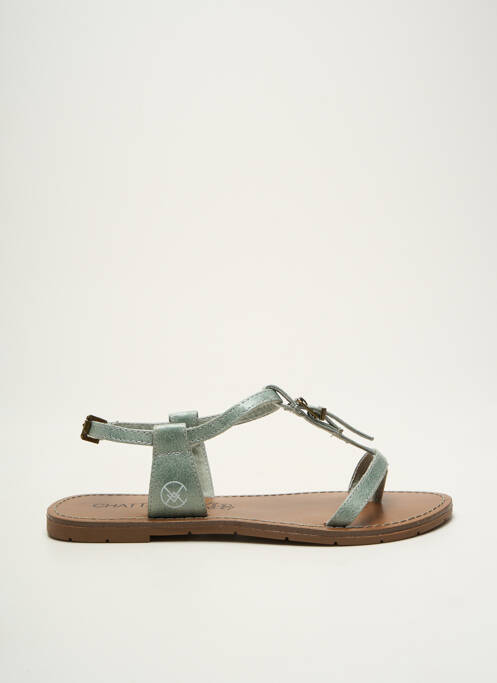 Șlapi verde CHATTAWAK femeie