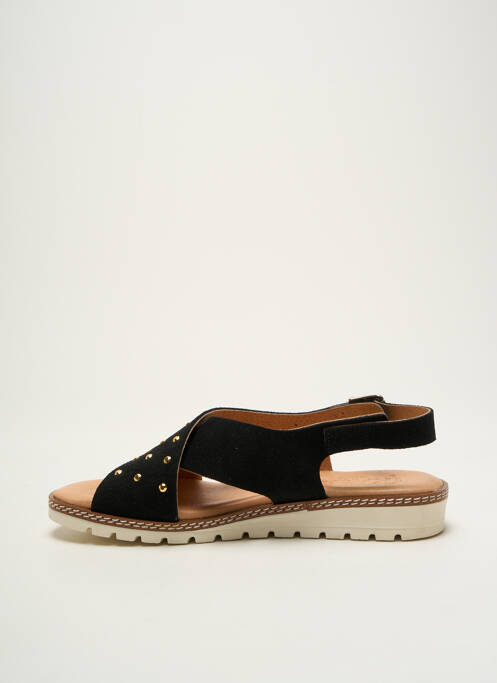 Sandale/Pantofi decupați negru KAOLA femeie