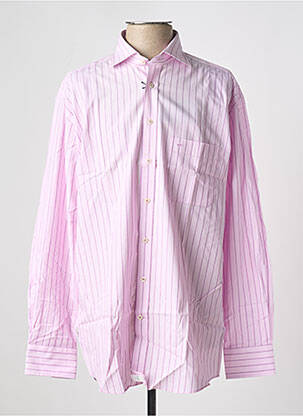 Cămașă cu mâneci lungi roz SEIDEN STICKER bărbat
