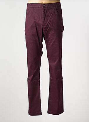 Pantalon drept elasticitate mărime normală violet OLD TAYLOR bărbat