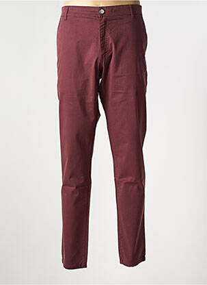 Pantalon chino elasticitate mărime normală violet OLD TAYLOR bărbat