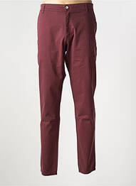 Pantalon chino elasticitate mărime normală violet OLD TAYLOR bărbat
