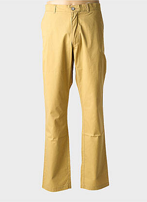 Pantalon chino elasticitate mărime normală galben OLD TAYLOR bărbat
