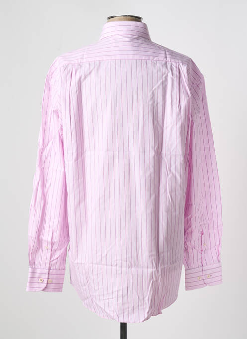 Cămașă cu mâneci lungi roz SEIDEN STICKER bărbat
