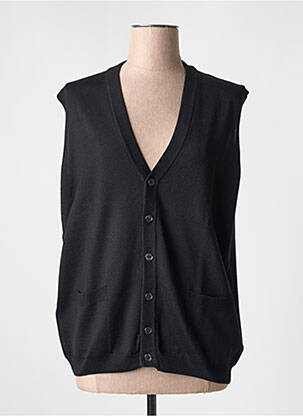 Vestă fără mâneci negru ELLEMME femeie