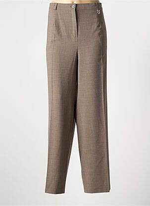 Pantalon drept maro GELCO femeie