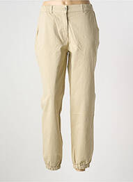Pantalon drept elasticitate mărime normală bej LCDN femeie