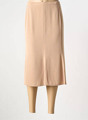 Fustă midi bej GELCO femeie