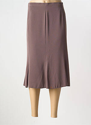 Fustă midi maro GELCO femeie