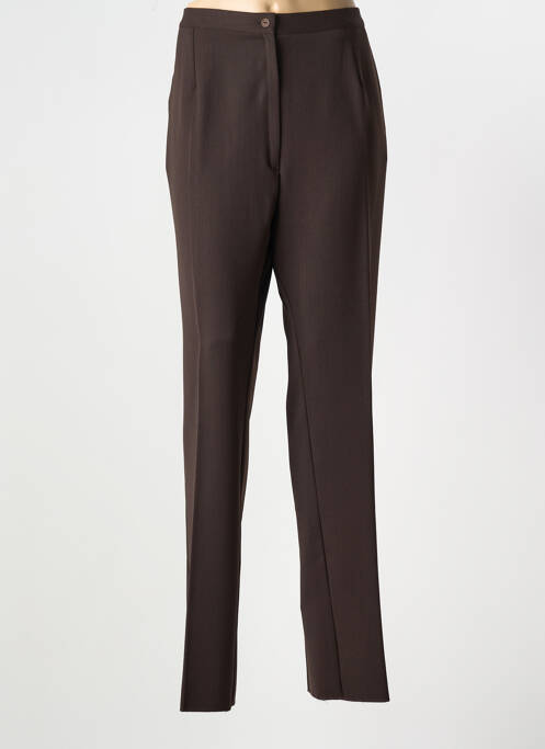 Pantalon drept maro GEVANA femeie