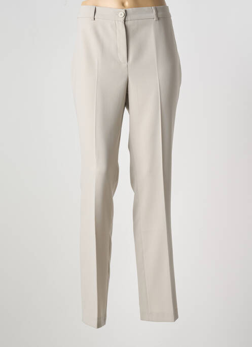 Pantalon drept gri DIANE LAURY femeie