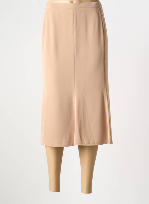 Fustă midi bej GELCO femeie