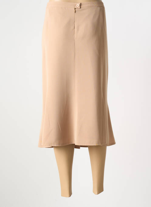 Fustă midi bej GELCO femeie