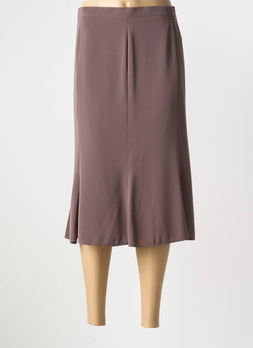 Fustă midi maro GELCO femeie